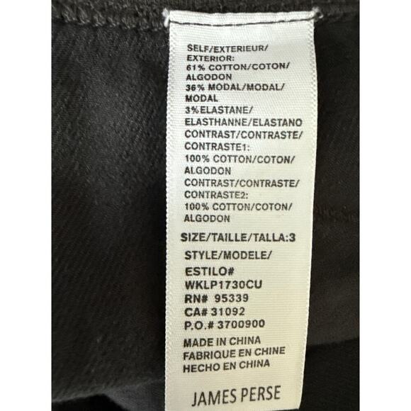 NWOT James Perse Womens Soft Drape Pants Size 3 Carbon Pigment WKLP1730CU - Picture 11 of 12